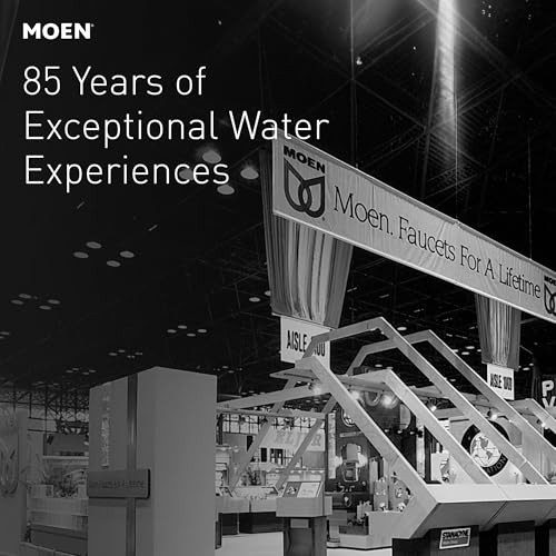 Moen WeymouthBrushed Gold One Handle Pre-Rinse Spring Farmhouse Pulldown Kitchen Faucet with Power Boost for a Faster Clean, S73104BG