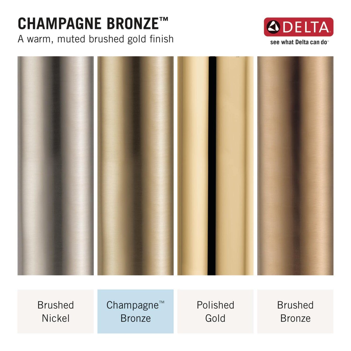Delta Nicoli Brushed Gold Kitchen Faucet with Pull Down Sprayer, Bridge 3 Hole Modern Kitchen Sink Faucet, Two-Handle, Champagne Bronze 39876LF-CZ