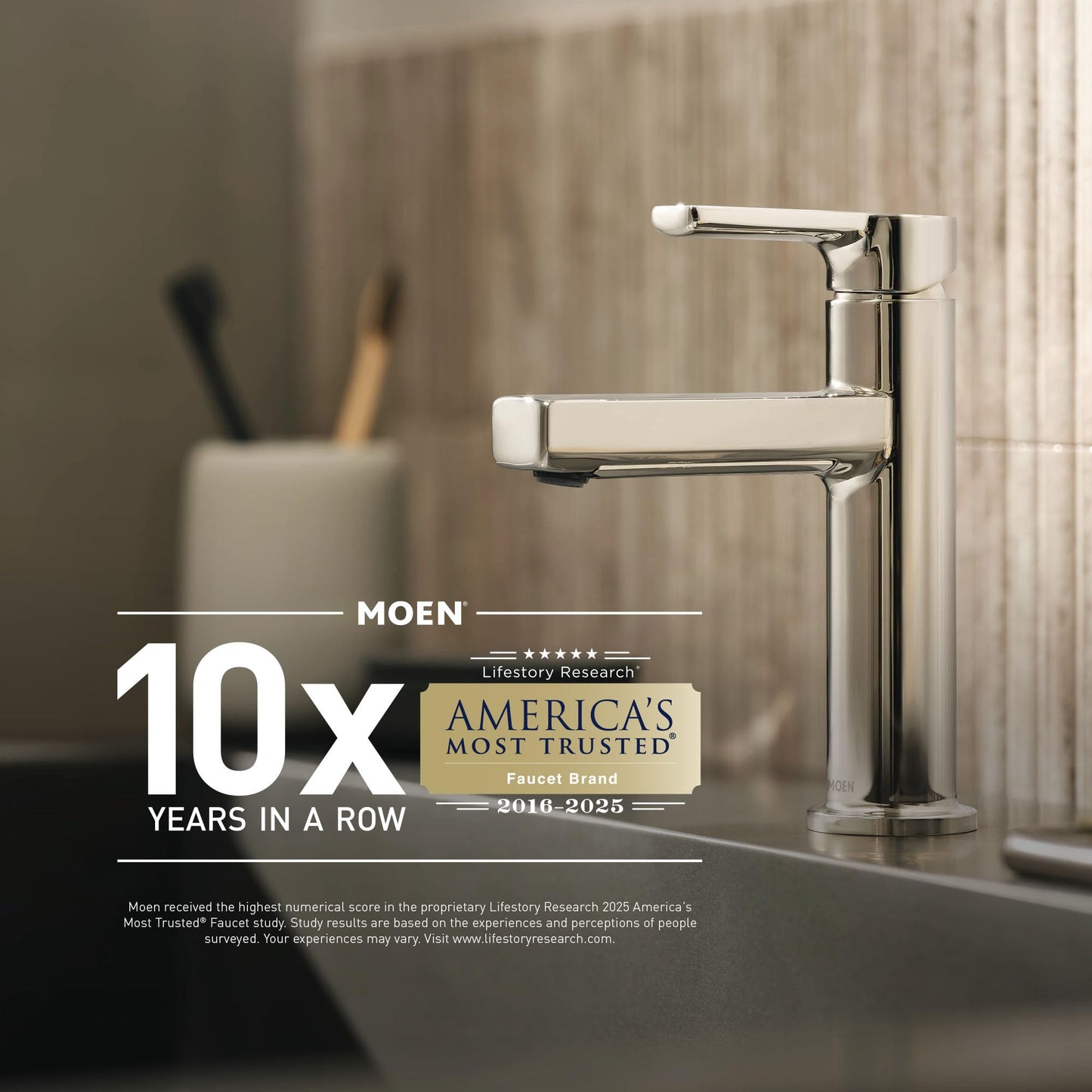 Moen WeymouthBrushed Gold One Handle Pre-Rinse Spring Farmhouse Pulldown Kitchen Faucet with Power Boost for a Faster Clean, S73104BG